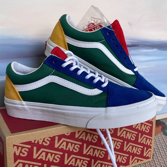 Vans WMNS Old Skool
(Vans Yacht Club) Blue/Green 
VN0A38G1R1Q US
Sneakers - Picture 6 of 16
